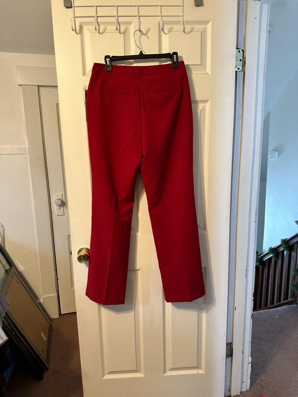Nicole Miller New York Red Trousers. Size 6.  NWT - Picture 6 of 7